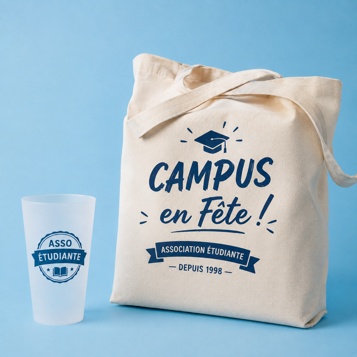 Goodies personnalisés pour associations étudiantes